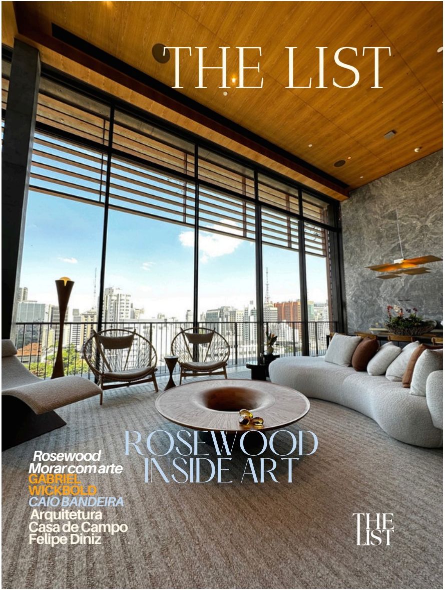 Capa The List Magazine — Rosewood Inside Art